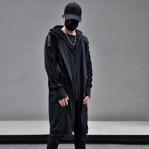 Gothic Trench Techwear Jacket