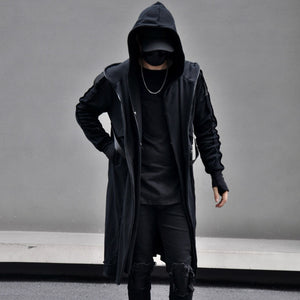 Gothic Trench Techwear Jacket