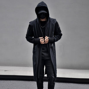 Gothic Trench Techwear Jacket