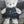 Gothic White Bear Doll Purse Y2k