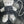 Gothic White Bear Doll Purse Y2k