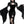 Gothic Witch Long Velvet Dress - product view on white background