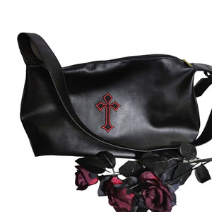 Gothic Y2k Purse Cross Messenger