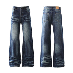 Gradient Color Men's Y2K Jeans