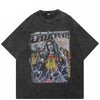 Graffiti Black Y2K Shirt