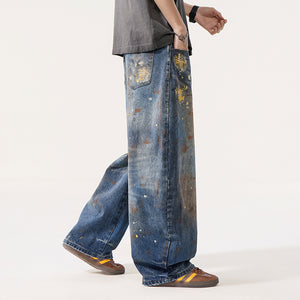 Graffiti Men's Y2K Jeans