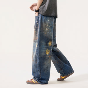 Graffiti Men's Y2K Jeans