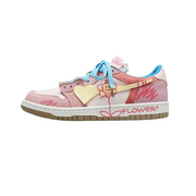 Zapatillas de skateboard Y2K con grafiti