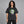 Graphic Y2K Black Tees – worn by a woman