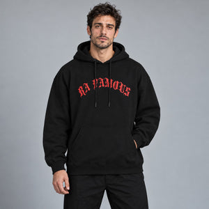Graphic Y2k Hoodie Oversized – worn by a man