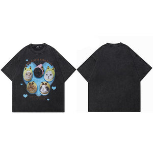 Graphic Y2K Tees Black