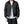 Gray Y2K Jacket - product view on white background