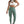 Green Leggings Scrunch Butt - product view on white background