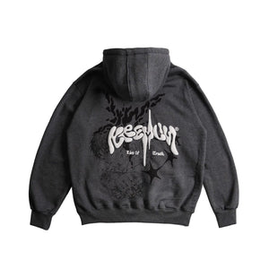 Grey Cyberpunk Hoodie