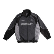 Veste grise cyberpunk