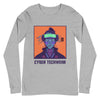 Grey Long Sleeve Graphic Tee