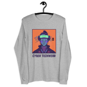 Grey Long Sleeve Graphic Tee