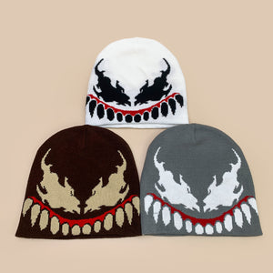 Grimace Knitted Y2K Beanies