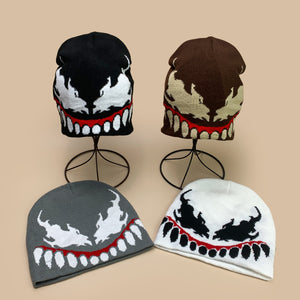 Grimace Knitted Y2K Beanies