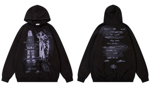 Grunge Harajuku Y2k hoodie