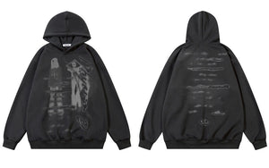 Grunge Harajuku Y2k hoodie