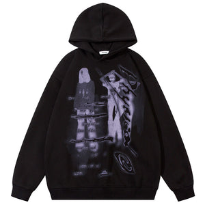 Grunge Harajuku Y2k hoodie