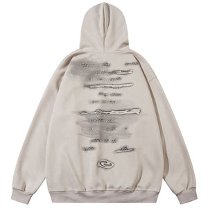 Grunge Harajuku Y2k hoodie