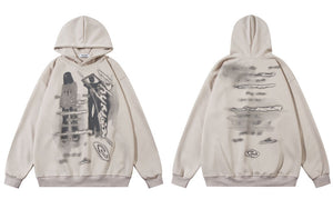 Grunge Harajuku Y2k hoodie