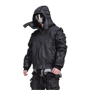 Guys Black Bomber Jacket