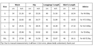 Gym Black Skort Pants