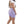 Gym Shorts Booty Mauve - product view on white background