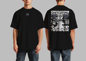 Gym T-Shirt Futuristic Oversized
