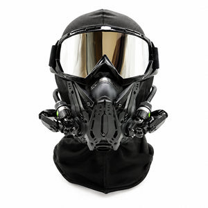 Half Cyberpunk Helmet | CYBER TECHWEAR®