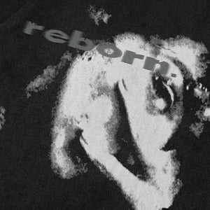 Half Face Graphic Y2K Tees