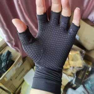 Half-finger Soft Techwear Gloves