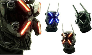 Handcrafted Cyberpunk Helmet