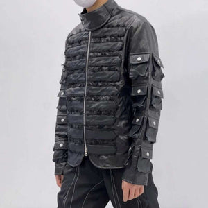 Handmade Gothic Cyberpunk Jacket