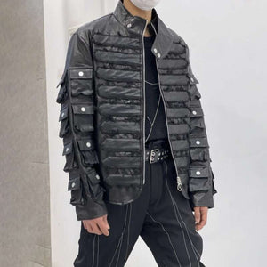 Handmade Gothic Cyberpunk Jacket