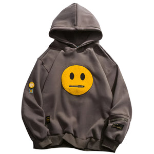 Harajuku Cotton Fleece Y2k Hoodie