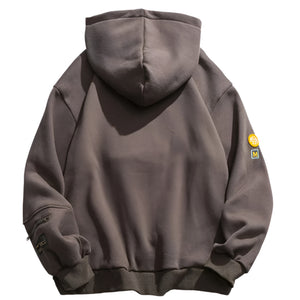 Harajuku Cotton Fleece Y2k Hoodie