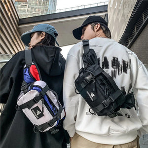 Harajuku Crossbody Sling Bag Techwear