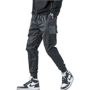 Harajuku Summer Techwear Pants - product view on white background