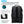 Black faceted hardshell backpack with a 17.3 inch laptop compartment