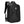 Black hardshell backpack with a moulded front panel and an external USB port