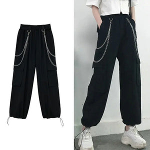 Harem Cut Out Pants