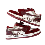 Herzmuster Skateboard-Schuhe Y2K