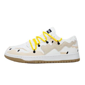Heart Pattern Skateboard Shoes Y2K