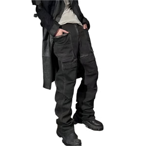 Heavy Jeans Cyberpunk Pants