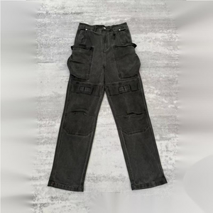 Heavy Jeans Cyberpunk Pants
