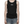 A model wears the black tank, the rib following the body without gripping it